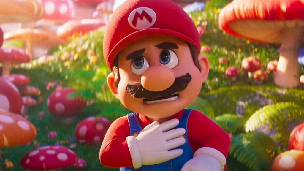 super mario bros trailer gaten matarazzo