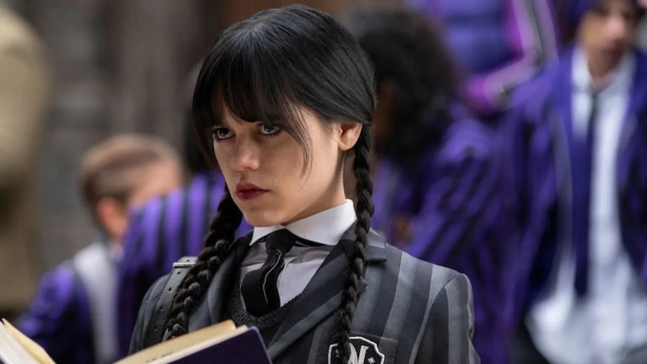 Jenna Ortega mercoledì beetlejuice 2