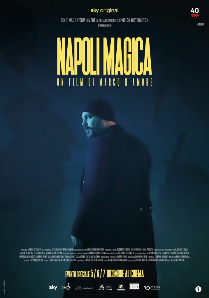 Svelata la locandina di Napoli Magica, il nuovo film di Marco D’Amore al cinema il 5, 6 e 7 dicembre 