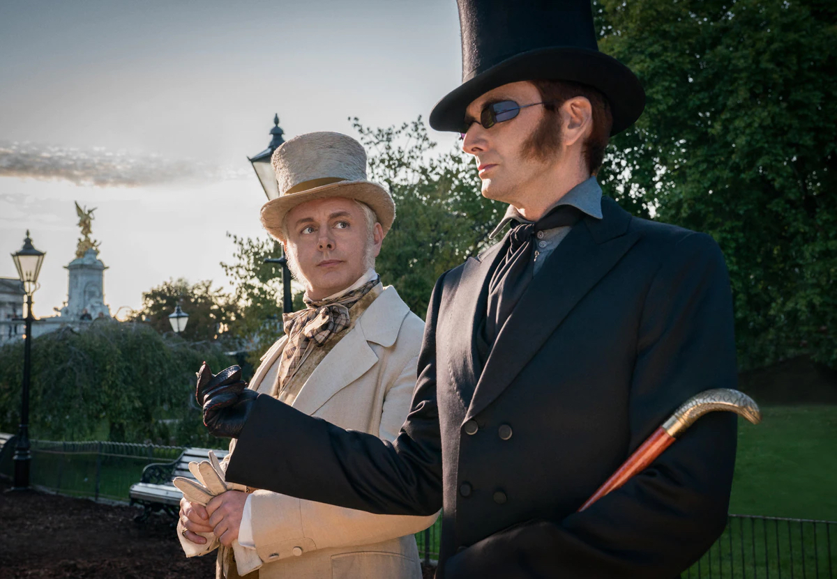 Good Omens 2: Neil Gaiman rivela le prime, curiose, immagini della nuova stagione 1 Good Omens 2,