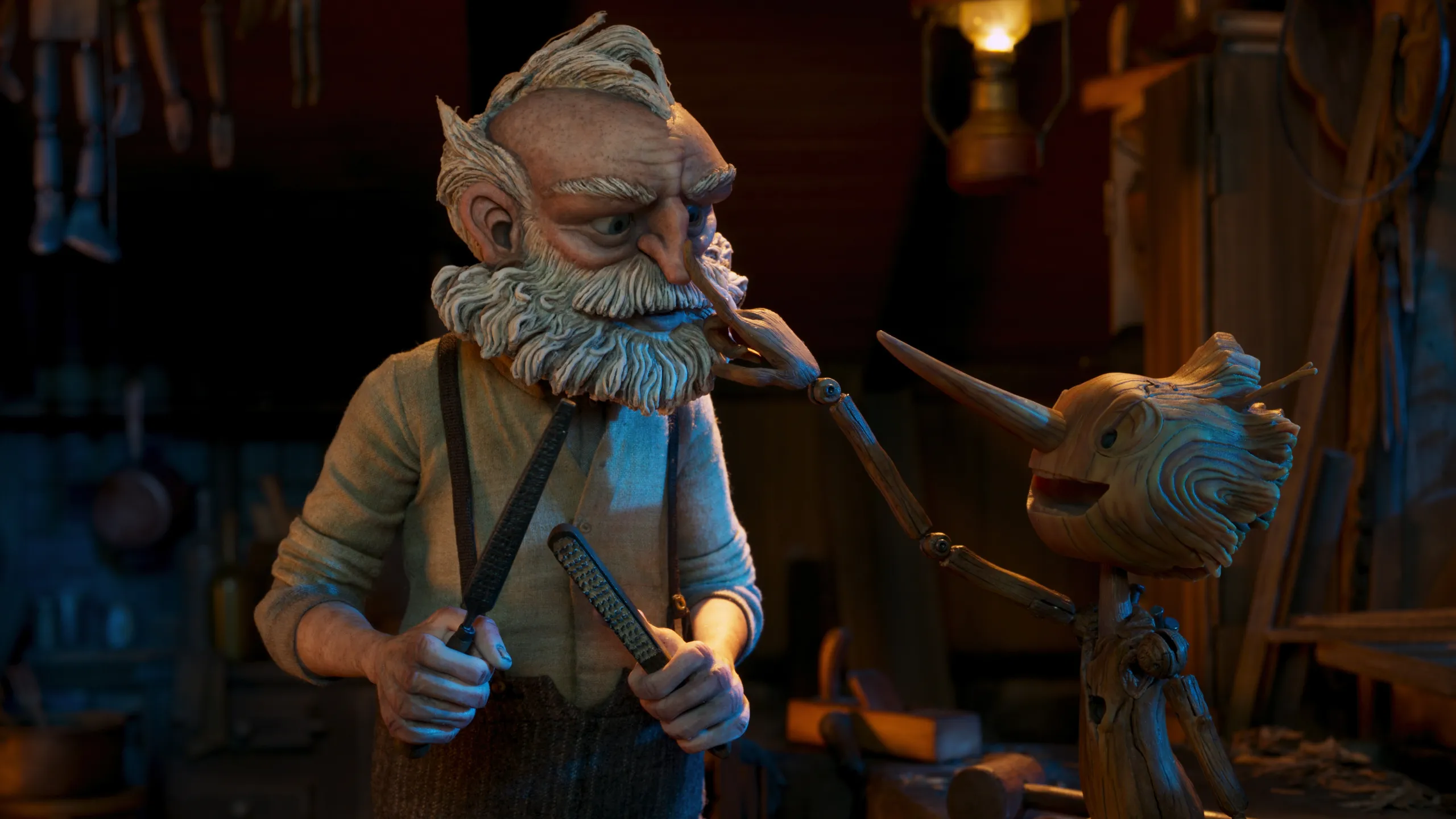 Pinocchio di Guillermo del Toro recensione