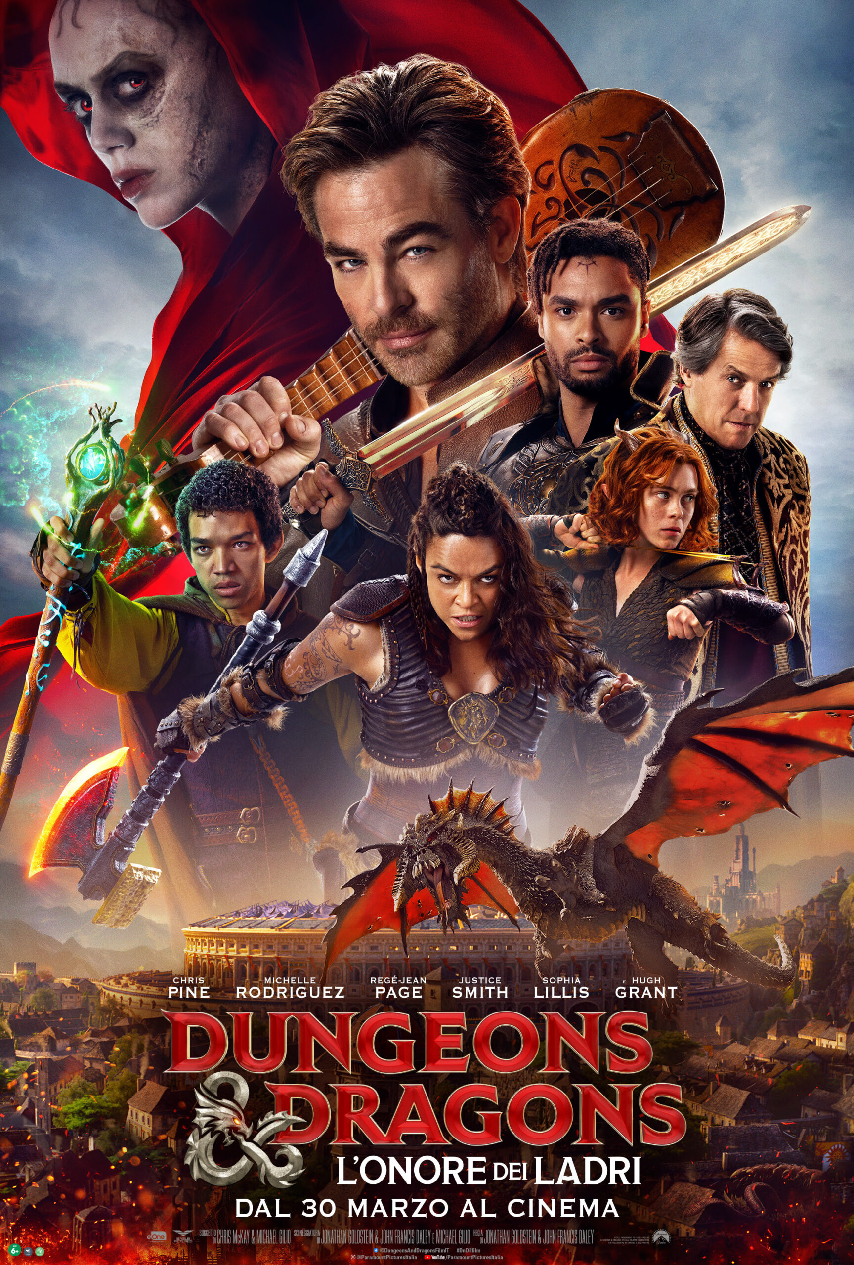 Dungeons & Dragons: l'onore dei ladri - Il nuovo poster con i protagonisti del film fantasy 1 dungeon poster scaled