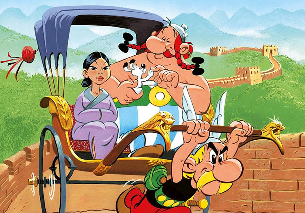 Asterix & Obelix - Il Regno di Mezzo: un adattamento del film nelle librerie dal 9 febbraio 1 asterix e obelix