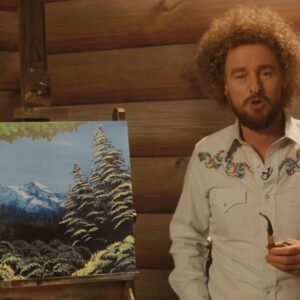 Paint: il trailer ufficiale della commedia con Owen Wilson nei panni di un pittore televisivo