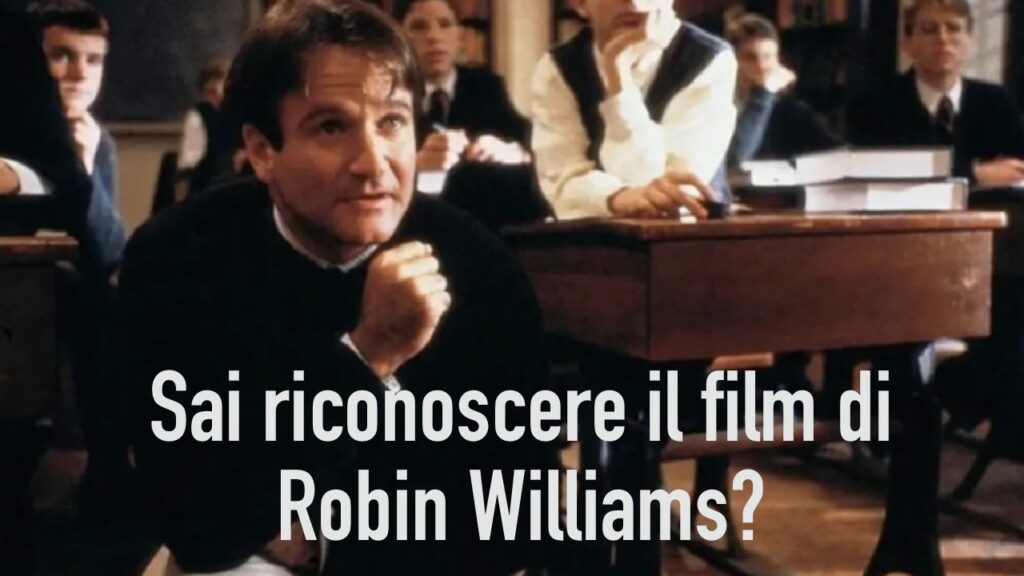 Quiz: sai riconoscere il film di Robin Williams dal suo personaggio?