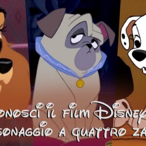 Disney Quiz: sai riconoscere il film d’animazione Disney dal personaggio a quattro zampe?