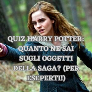 Quiz Harry Potter: riconosci il personaggio dall’oggetto! (Per esperti)