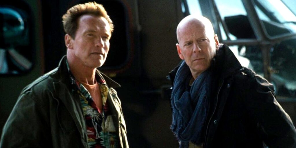 Arnold Schwarzenegger a cuore aperto sul ritiro di Bruce Willis dalle scene: “Gli eroi d’azione non si ritirano mai veramente”