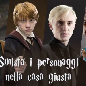 Harry Potter Quiz: sai smistare questi personaggi nella casa giusta?