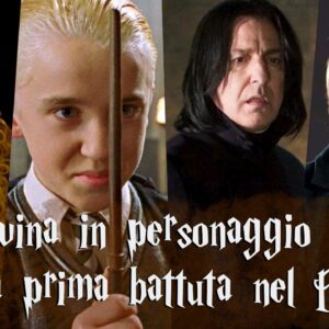 Harry Potter Quiz: riconosci il personaggio dalla sua prima battuta nei film