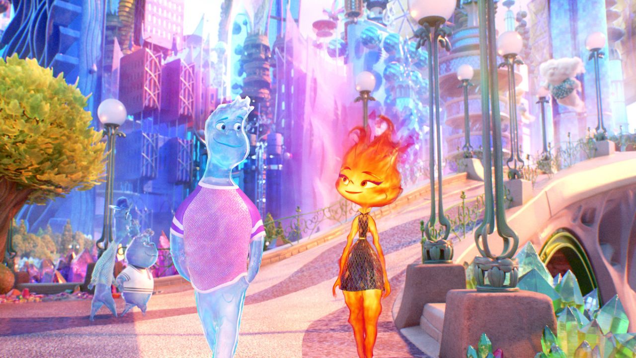 Elemental: recensione del film d'animazione Pixar 2 Elemental.