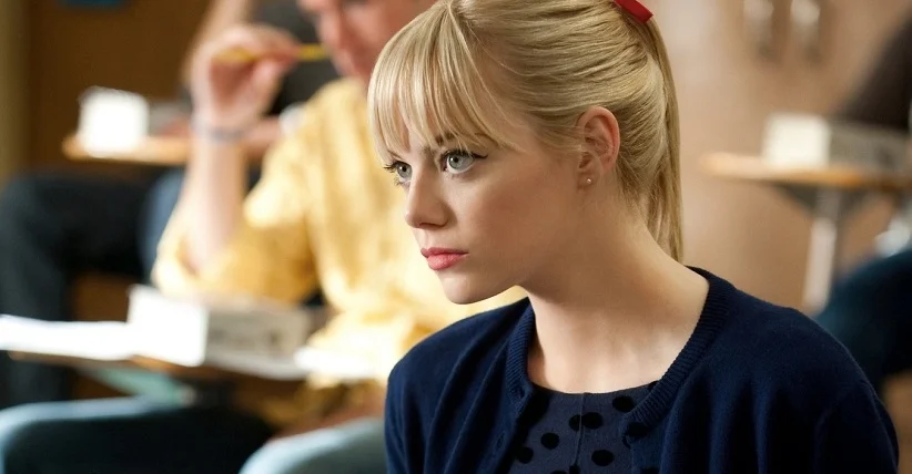 Emma stone gwen stacy the amazing spider man