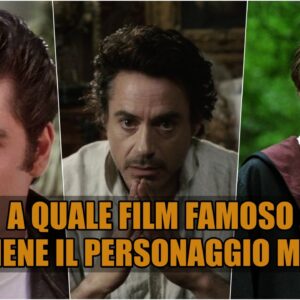 Quiz: a quale film famoso appartiene il personaggio maschile?