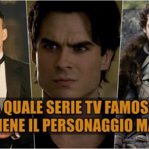 Quiz: a quale serie TV famosa appartiene il personaggio maschile?