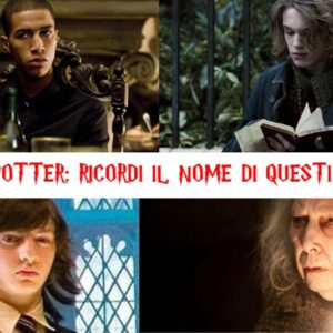 Quiz Harry Potter: ricordi il nome di questi personaggi?
