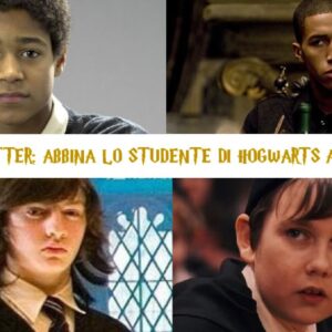 Quiz Harry Potter: abbina lo studente di Hogwarts alla sua Casa!