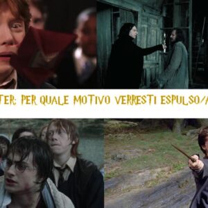 Quiz Harry Potter: per quale motivo verresti espulso/a da Hogwarts?