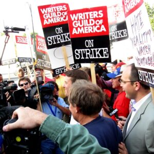 sciopero degli wga sceneggiatori