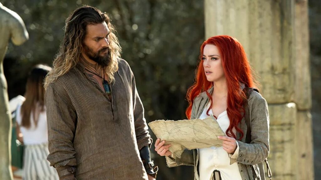 Aquaman 2, Amber Heard accusa Jason Momoa: si travestiva da Johnny Depp per tormentarla