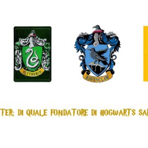 Quiz Harry Potter: di quale fondatore di Hogwarts saresti l’erede?