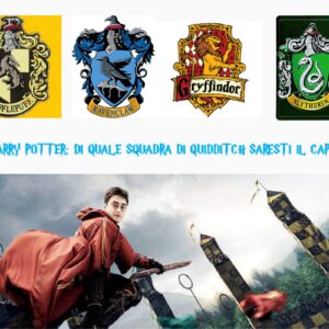 Quiz Harry Potter: di quale squadra di Quidditch saresti il capitano?