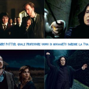 Quiz Harry Potter: quale professore uomo di Hogwarts sarebbe la tua crush?