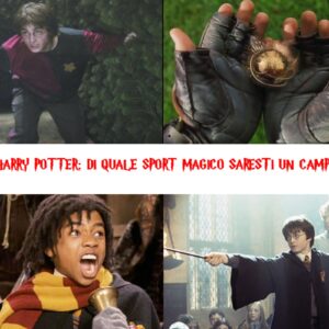 Quiz Harry Potter: di quale sport magico saresti un campione?