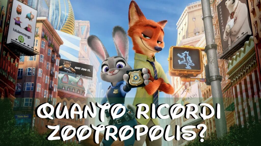 Disney Quiz: quanto ricordi il film d’animazione Zootropolis?