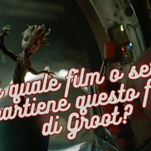 Quiz: riconosci a quale titolo appartiene questo frame di Groot?