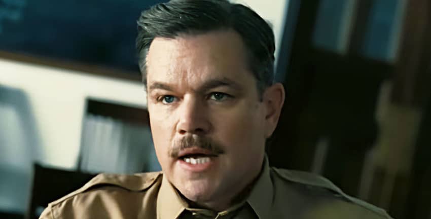 matt damon oppenheimer christopher nolan