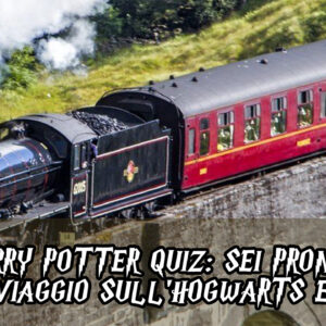 Quiz Harry Potter: sei pronto per un viaggio sull’Hogwarts Express?