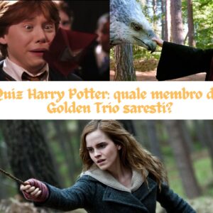 Quiz Harry Potter: quale membro del Golden Trio saresti?
