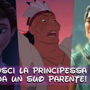 Disney Quiz: riconosci la principessa da un suo parente!