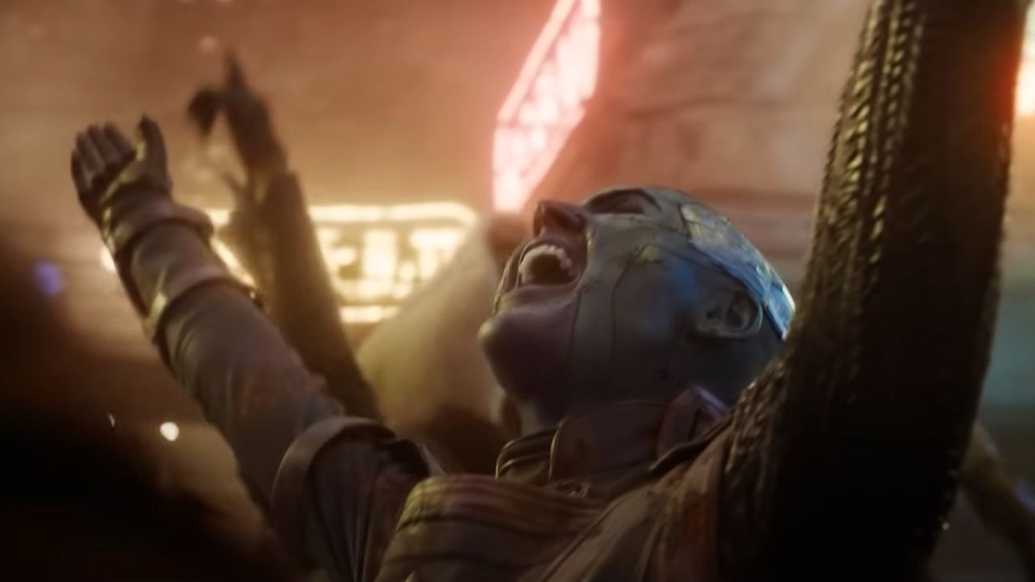 watch guardians of the galaxy vol 3 dog days needle drop song make florence welch break down in tears