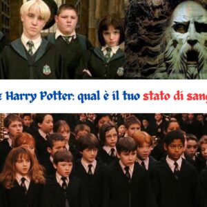 Quiz Harry Potter: qual è il tuo stato di sangue?