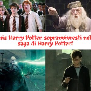 Quiz Harry Potter: sopravvivresti nella saga di Harry Potter?