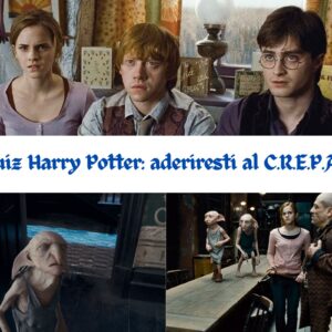 Quiz Harry Potter: aderiresti al C.R.E.P.A?