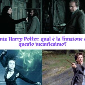 Quiz Harry Potter: qual è la funzione di questo incantesimo?