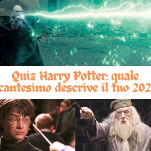 Quiz Harry Potter: quale incantesimo descrive il tuo 2024?