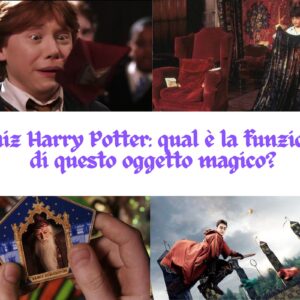 Quiz Harry Potter: qual è la funzione di questo oggetto magico?