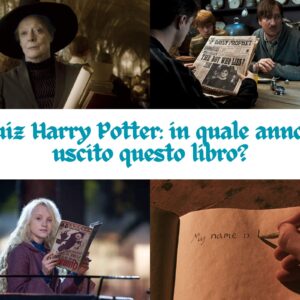 Quiz Harry Potter: in quale anno è uscito questo libro?