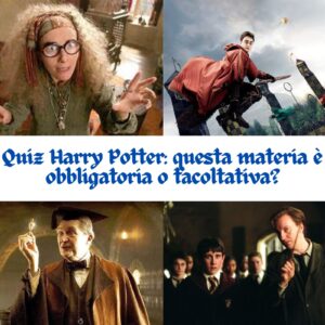 Quiz Harry Potter: questa materia è obbligatoria o facoltativa?