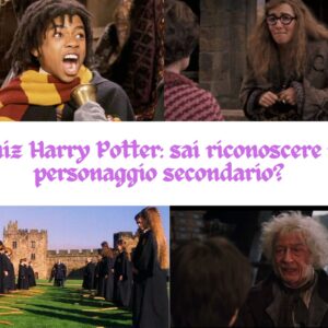 Quiz Harry Potter: sai riconoscere il personaggio secondario?