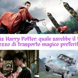 Quiz Harry Potter: quale sarebbe il tuo mezzo di trasporto magico preferito?