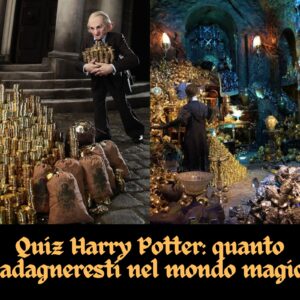 Quiz Harry Potter: quanto guadagneresti nel mondo magico?