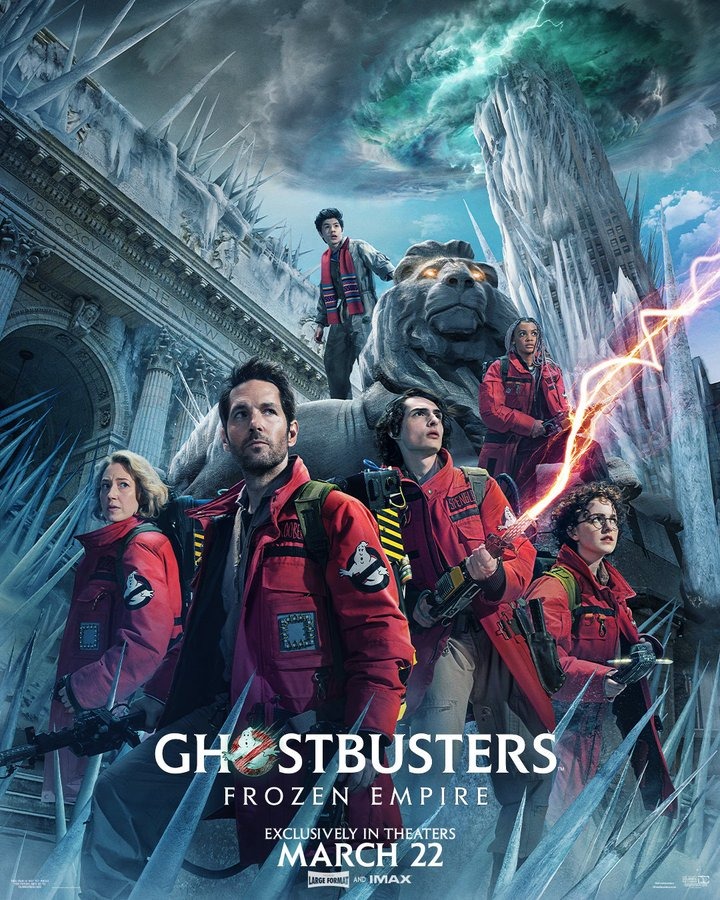 Ghostbusters: Minaccia Glaciale, il poster del nuovo film della saga 1 ghostbusters