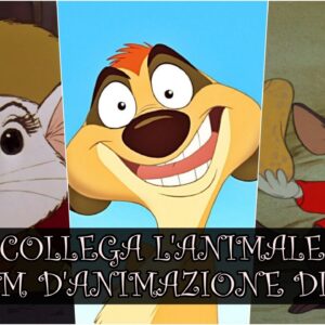 Disney Quiz Vero o Falso: sai collegare l’animale al film d’animazione?