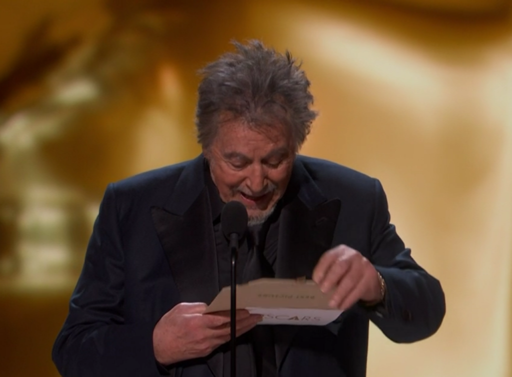 Oscar 2024, Al Pacino affronta le polemiche dopo la gaffe: “È stata una scelta dei produttori”