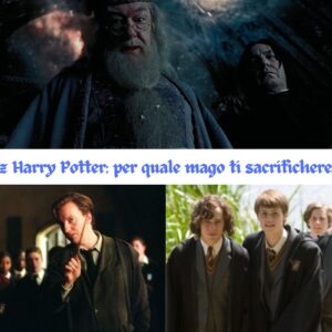 Quiz Harry Potter: per quale mago ti sacrificheresti?