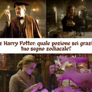 Quiz Harry Potter: quale pozione sei grazie al tuo segno zodiacale?